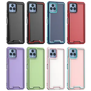 DOUBLE COLOR Ochranný kryt pre T Phone / T Phone 2023 červený