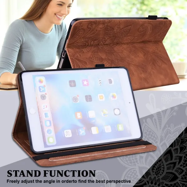 ART LACE Zaklápacie puzdro Lenovo Tab P11 Gen 2 hnedé