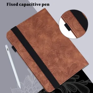 ART LACE Zaklápacie puzdro Lenovo Tab P11 Gen 2 hnedé