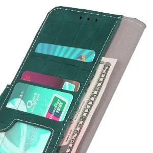 CROCODILE Peňaženkové púzdro Xiaomi Redmi 12C tmavozelené