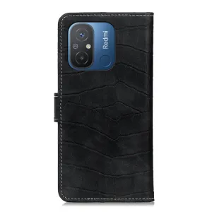 CROCODILE Peňaženkové púzdro Xiaomi Redmi 12C čierne