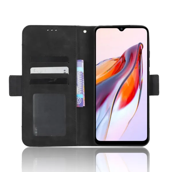 SLOT Peňaženkový obal pre Xiaomi Redmi 12C čierny