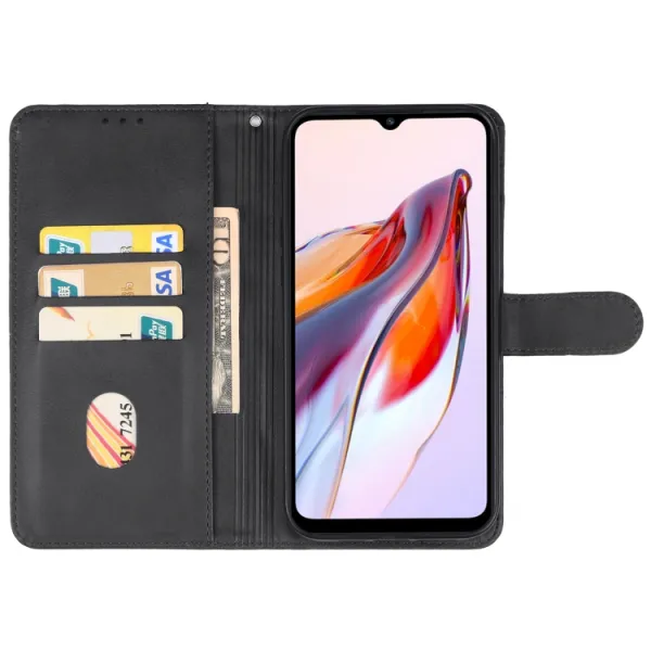 SMOOTH Peňaženkové puzdro pre Xiaomi Redmi 12C čierne