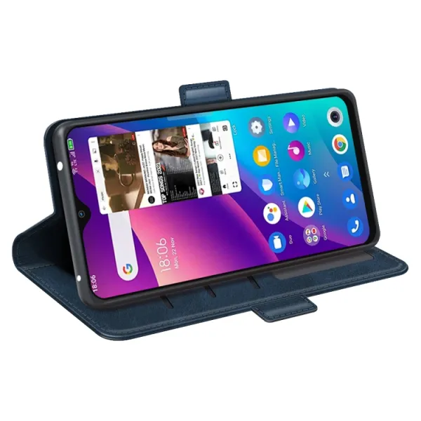 SIDE Peňaženkové puzdro TCL 30 SE modré