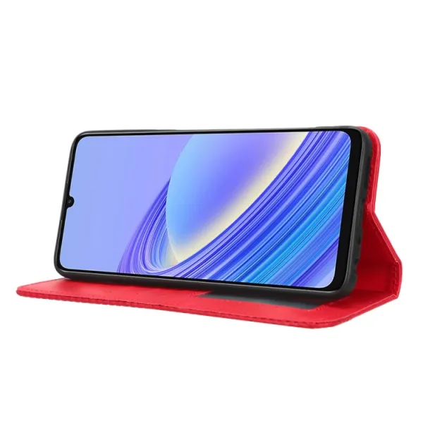 BUSINESS Peňaženkový kryt pre TCL 40SE červený