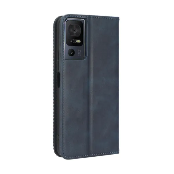 BUSINESS Peňaženkový kryt pre TCL 40SE modrý