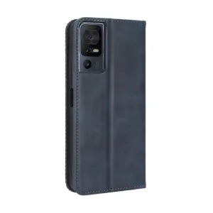 BUSINESS Peňaženkový kryt pre TCL 40SE modrý
