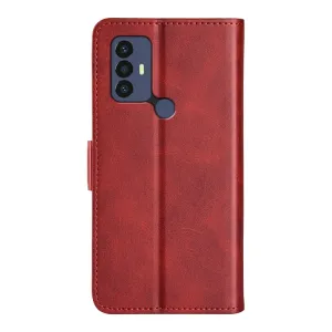 SIDE Peňaženkové puzdro TCL 30 SE červené