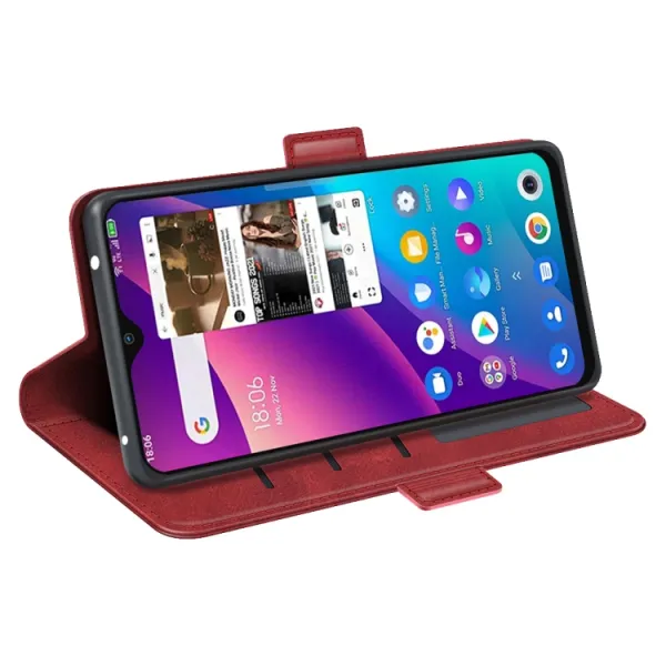 SIDE Peňaženkové puzdro TCL 30 SE červené