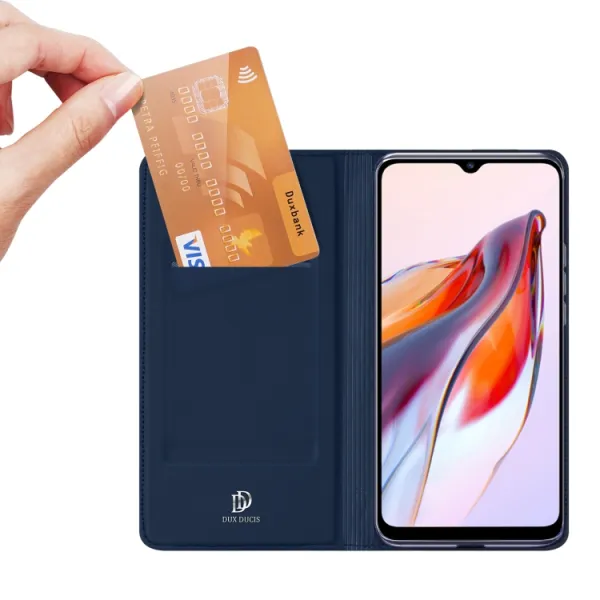 DUX Peňaženkový kryt Xiaomi Redmi 12C modrý