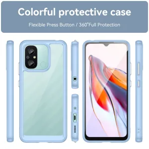 CRYSTAL Ochranný kryt pre Xiaomi Redmi 12C modrý