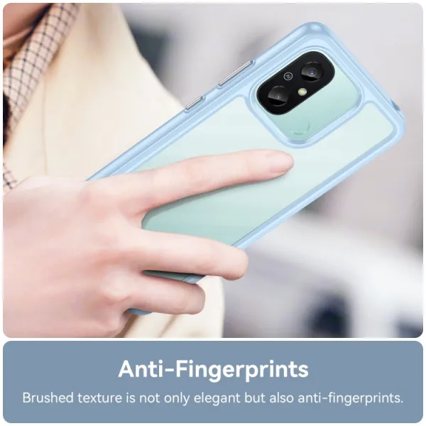 CRYSTAL Ochranný kryt pre Xiaomi Redmi 12C modrý