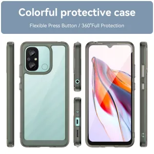 CRYSTAL Ochranný kryt pre Xiaomi Redmi 12C šedý