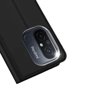 DUX Peňaženkový kryt Xiaomi Redmi 12C čierny