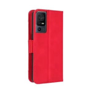 SLOT Peňaženkový obal pre TCL 40SE červený