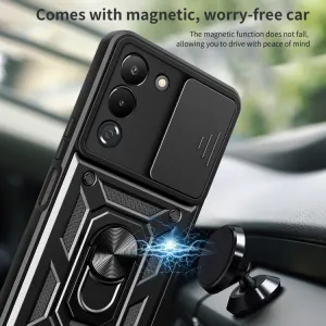 RING CAMERA Kryt s držiakom pre Infinix Note 12 čierny