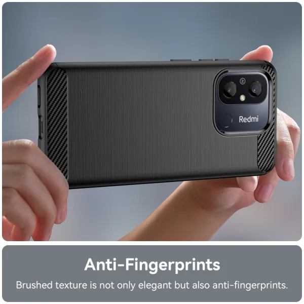 FLEXI TPU Kryt pre Xiaomi Redmi 12C čierny