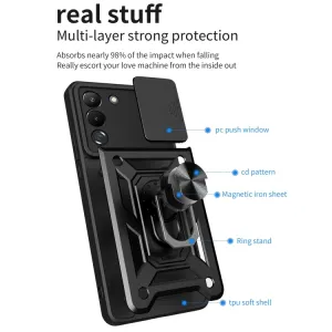 RING CAMERA Kryt s držiakom pre Infinix Note 12 čierny