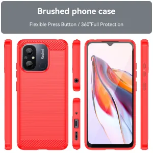 FLEXI TPU Kryt pre Xiaomi Redmi 12C červený