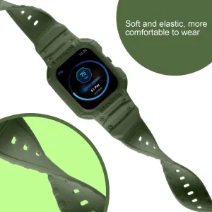 GLACIER Ochranné puzdro pre Amazfit GTS 4 / 3 / 2 / 1 zelené