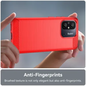 FLEXI TPU Kryt pre Xiaomi Redmi 12C červený