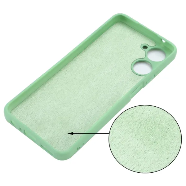 RUBBER Ochranný kryt pre Realme 10 zelený