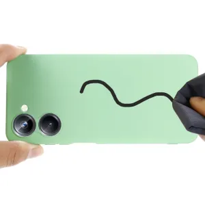 RUBBER Ochranný kryt pre Realme 10 zelený