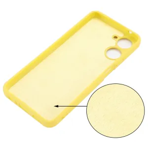 RUBBER Ochranný kryt pre Realme 10 žltý