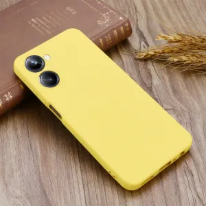 RUBBER Ochranný kryt pre Realme 10 žltý