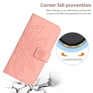 ART SUNFLOWER Peňaženkový obal pre Xiaomi Redmi Note 13 ružový