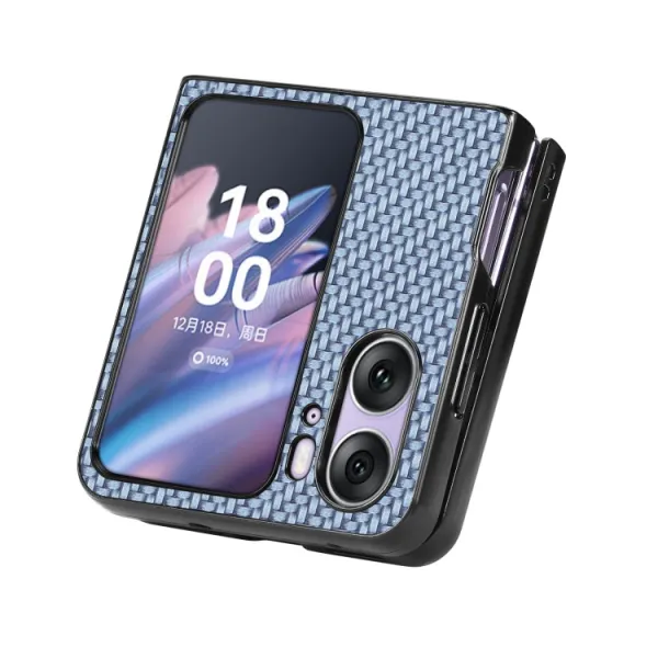 JSM CARBON Plastový kryt Oppo Find N2 Flip modrý