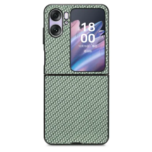 JSM CARBON Plastový kryt Oppo Find N2 Flip zelený