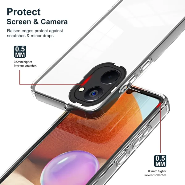 CRYSTAL Ochranný kryt pre Realme 10 čierny
