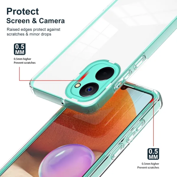 CRYSTAL Ochranný kryt pre Realme 10 zelený