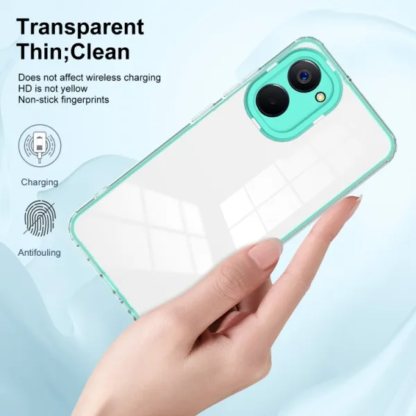 CRYSTAL Ochranný kryt pre Realme 10 zelený