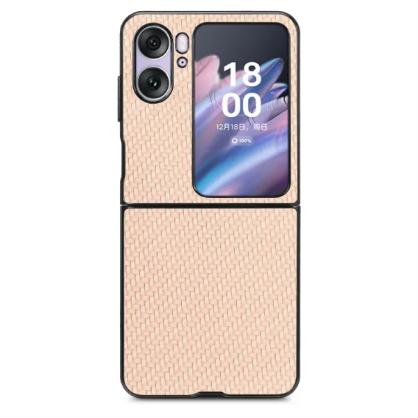 JSM CARBON Plastový kryt Oppo Find N2 Flip béžový