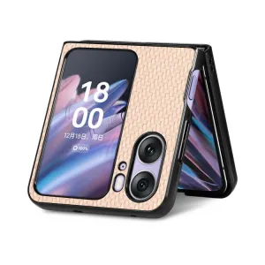 JSM CARBON Plastový kryt Oppo Find N2 Flip béžový