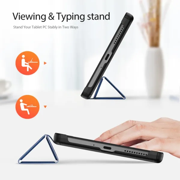 DUX DOMO Zaklápacie puzdro Lenovo Tab M8 4. generácia (4th gen) modré