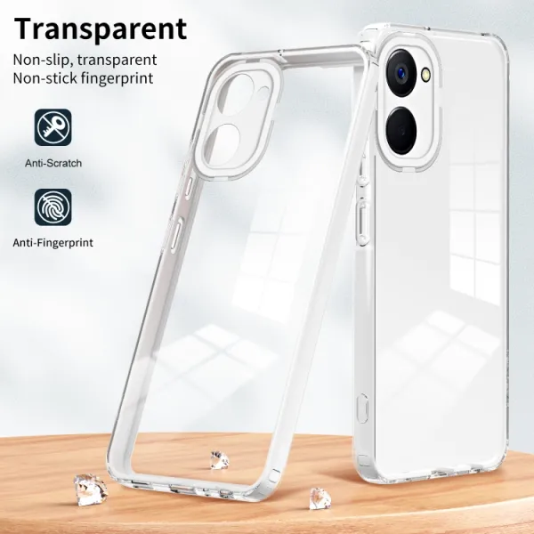 CRYSTAL Ochranný kryt pre Realme 10 priehľadný