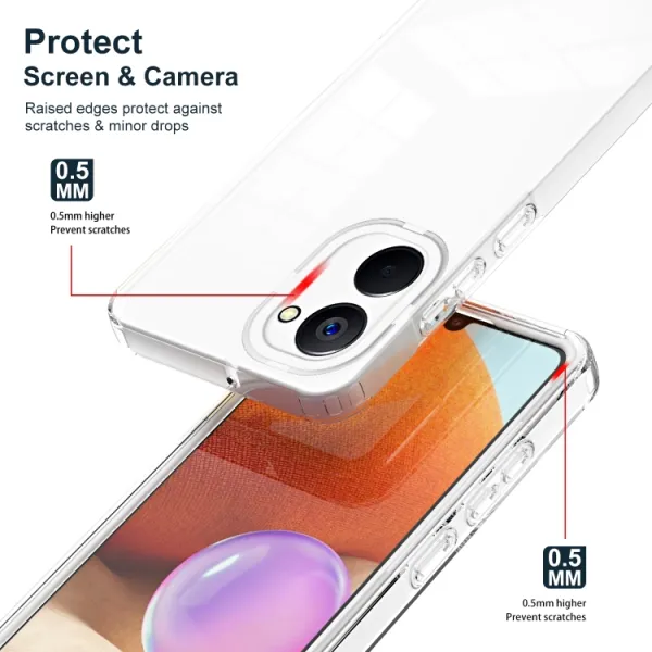 CRYSTAL Ochranný kryt pre Realme 10 priehľadný