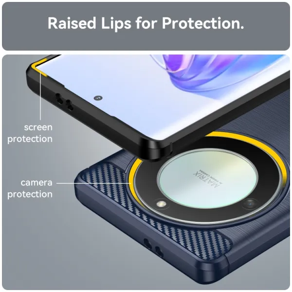 FLEXI TPU Kryt pre Honor Magic5 Lite modrý