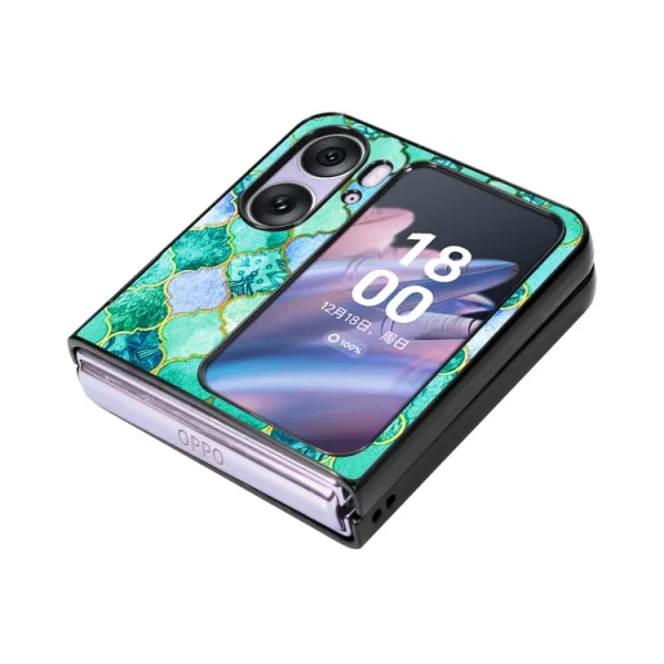 JSM COLOR Kryt s držiakom Oppo Find N2 Flip CYAN