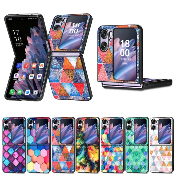 JSM COLOR Kryt s držiakom Oppo Find N2 Flip CUBE
