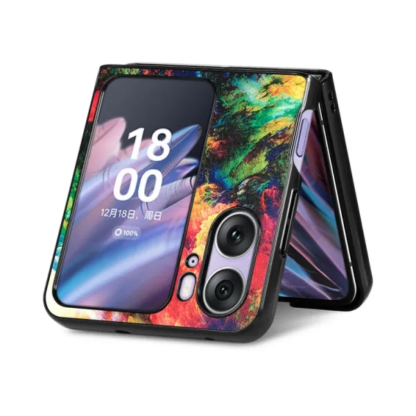 JSM COLOR Kryt s držiakom Oppo Find N2 Flip CLOUD