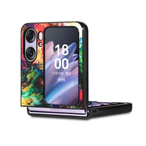 JSM COLOR Kryt s držiakom Oppo Find N2 Flip CLOUD