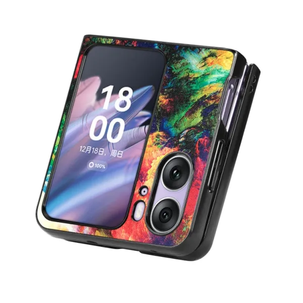 JSM COLOR Kryt s držiakom Oppo Find N2 Flip CLOUD