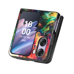 JSM COLOR Kryt s držiakom Oppo Find N2 Flip CLOUD