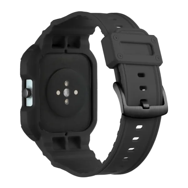 GLACIER Ochranné puzdro pre Amazfit GTS 4 / 3 / 2 / 1 čierne