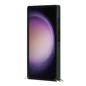 NEA Ochranné púzdro s remienkom pre Samsung Galaxy S23 Plus 5G zelený