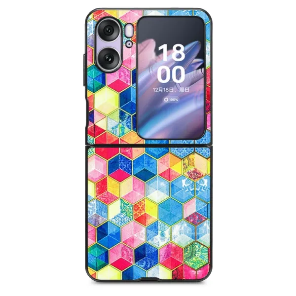JSM COLOR Kryt s držiakom Oppo Find N2 Flip CUBE